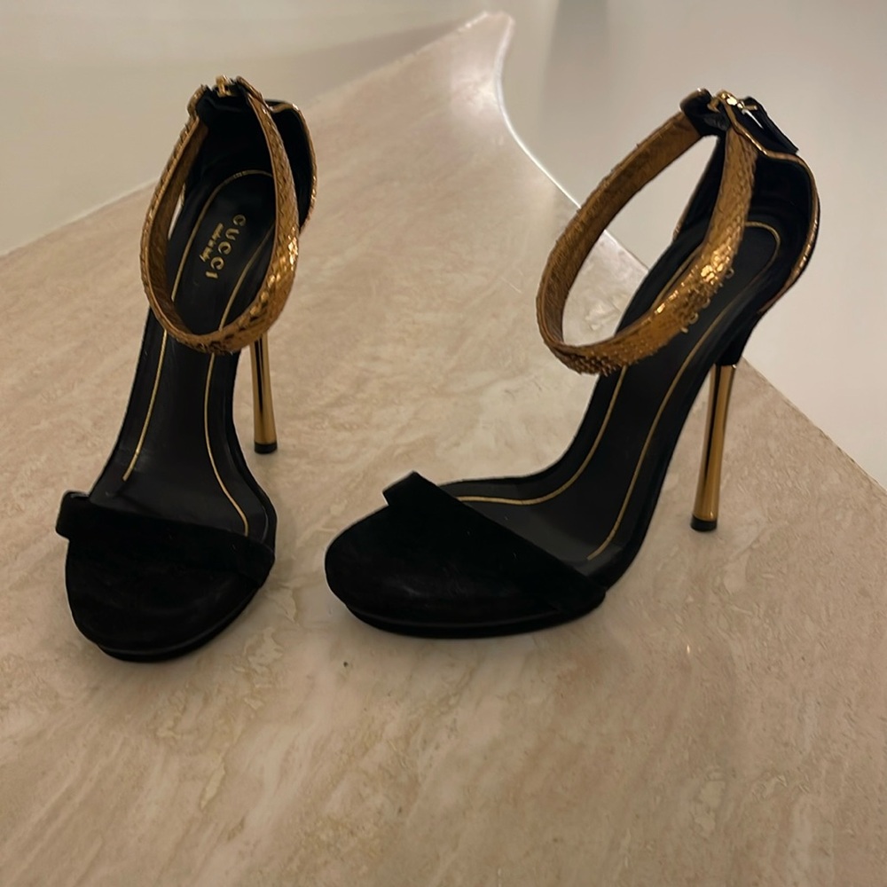 Gucci Sandals/Heels Size 36 1/2 Used